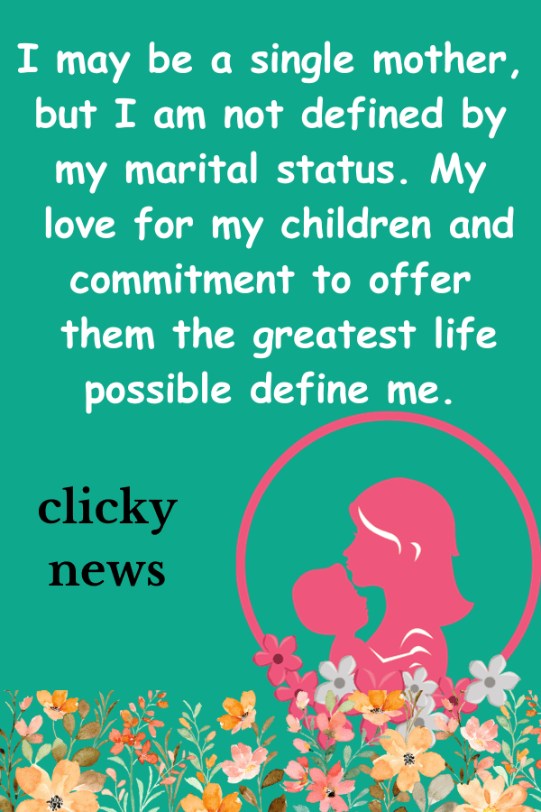 single mom quotes
