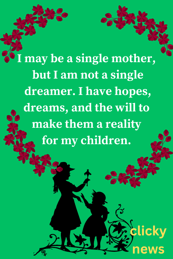 single mom quotes