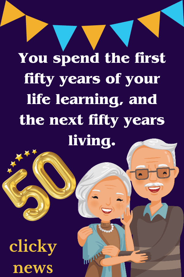 funny quotes 50th birthday